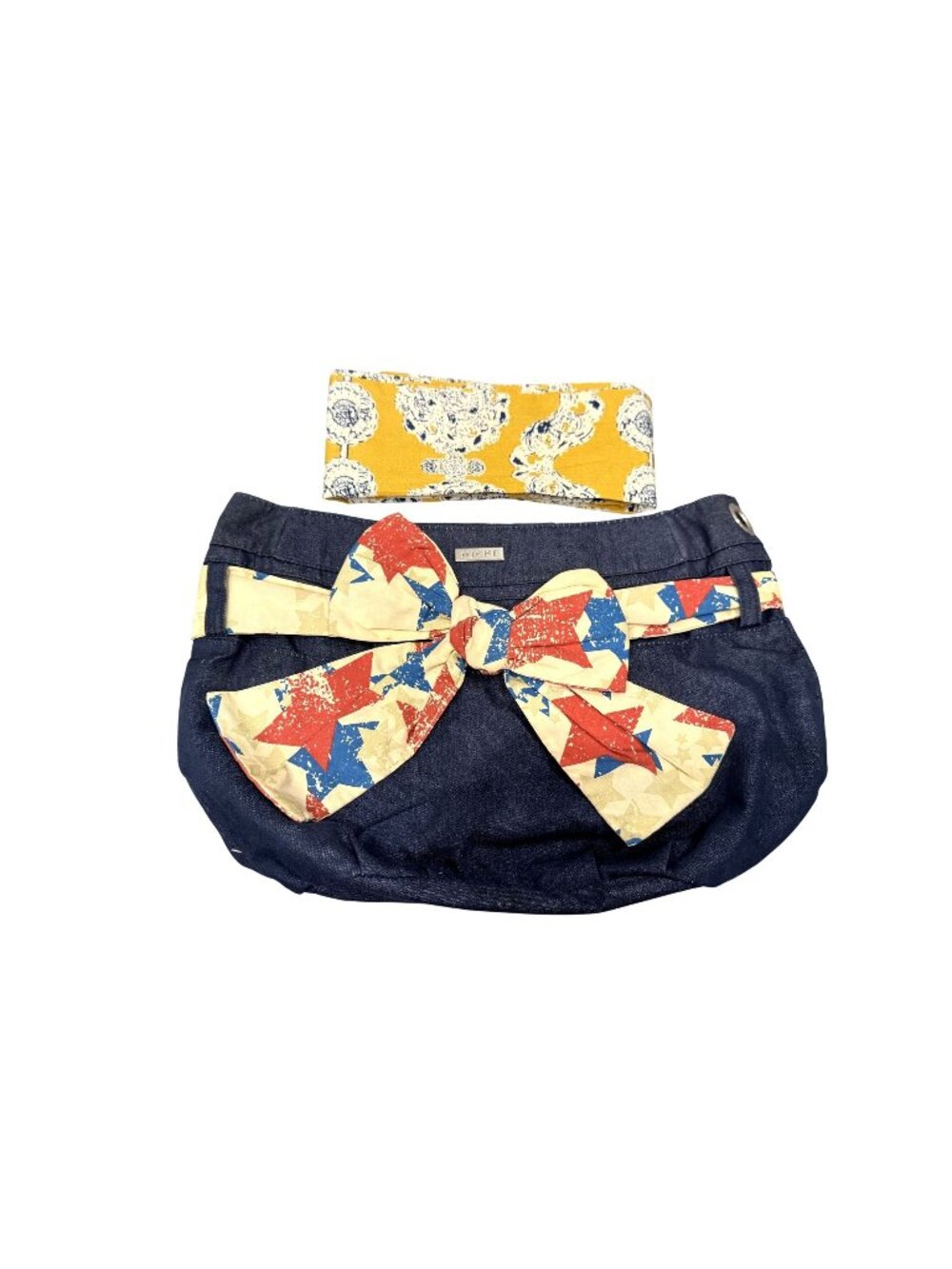 Miche Purses Americana Demi Shell Red White & Blue with Extra Gold Accent Tie
